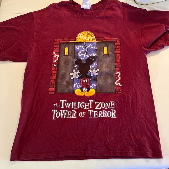 Disney Twilight Zone Tower of Terror Shirt Size XL Tees - Short Sleeve